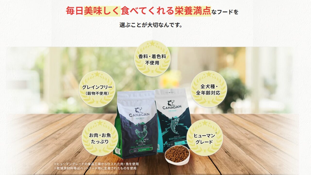 カナガン サーモン 原材料