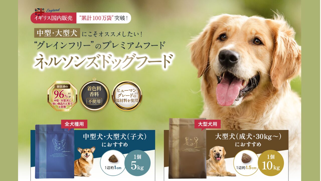 ネルソンズ ドッグフード ランク