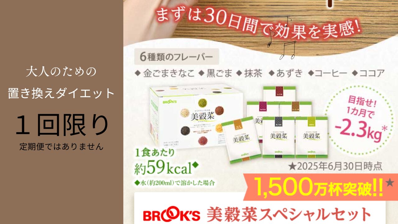 美穀菜 いつ 飲む