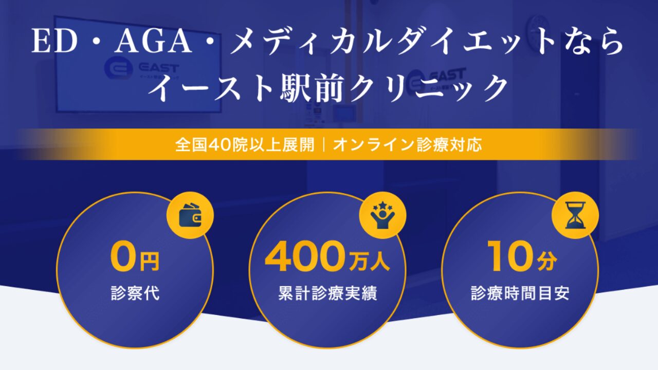イースト 駅前 クリニック池袋 レビュー